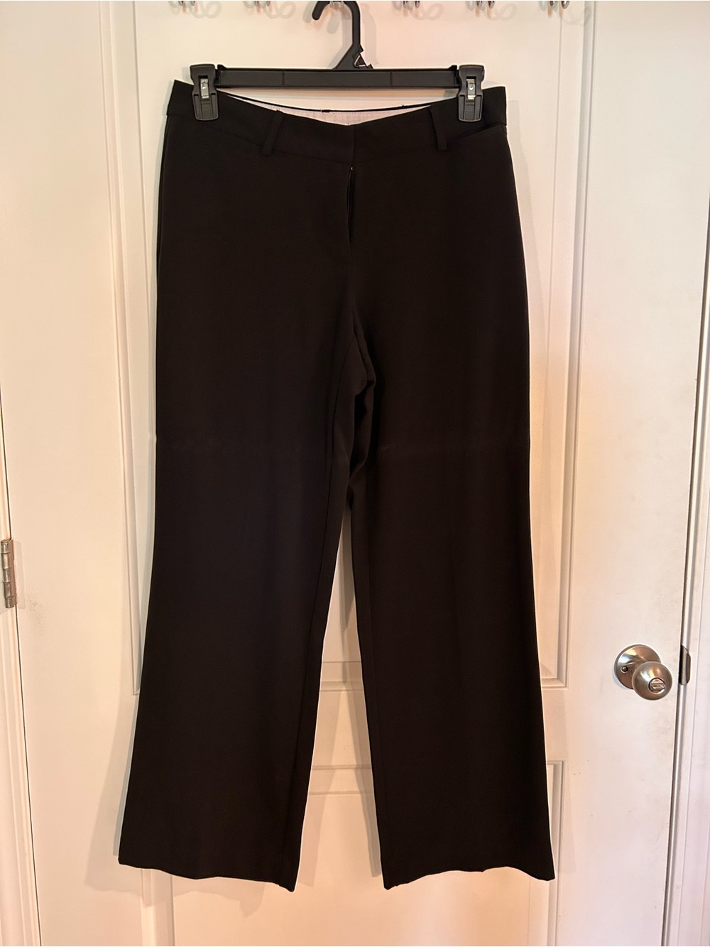 George Black Wide-Leg Women's Pants